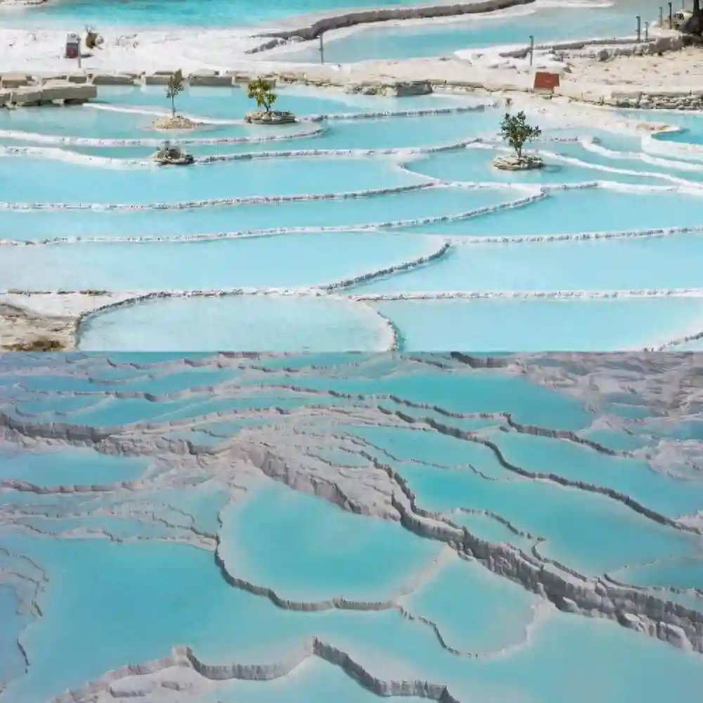 你是世界上的“另一个我”——云南白水台与土耳其棉花堡